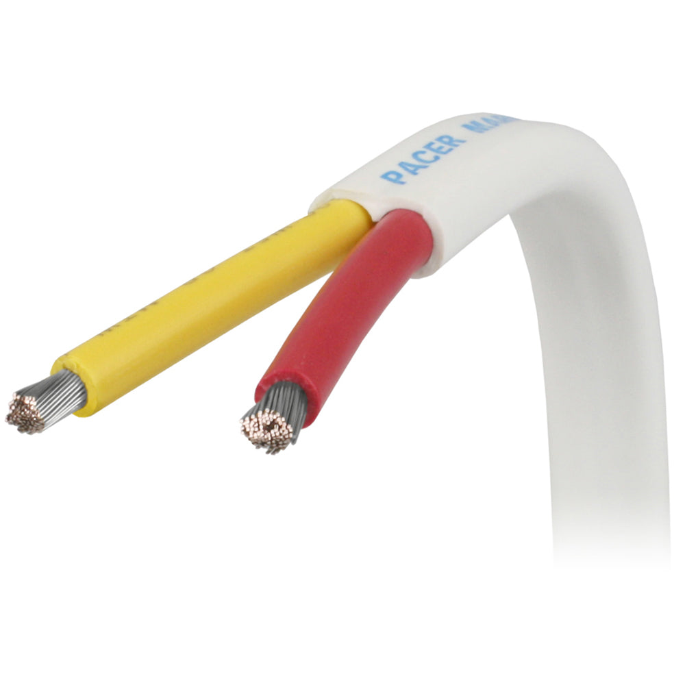 Pacer 14/2 AWG Safety Duplex Cable - Flat Cable - Red/Yellow - 500' [W14/2RYW-500]