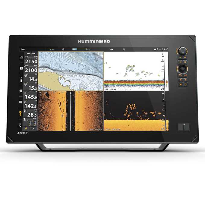 Humminbird Apex 19 Clear Graph Glass by Precision Sonar