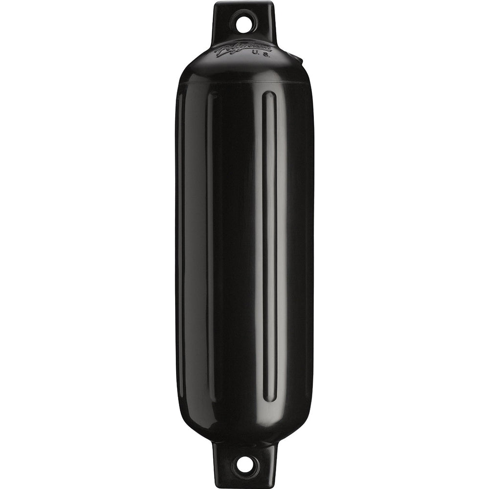 Polyform G-2 Twin Eye Fender 4.5" x 15.5" - Black [G-2-BLACK]